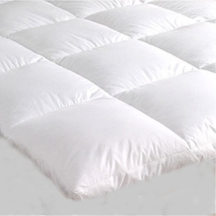 COUETTE DUVET luxe 220x240 ,80% Duvet Oie Blanc 20% Plumettes. Enveloppe 100% Coton percale 110 fils/cm², 400 g/m²