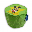 pouf mickey disney geant  vert 110 cm de diametre