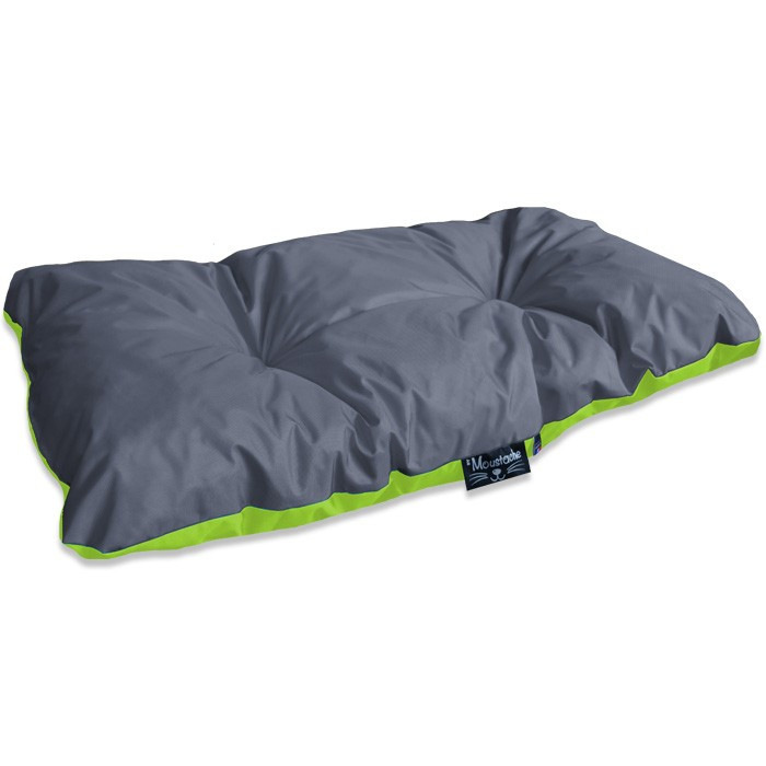 Coussin Chien Extérieur imperméable gris vert anis 105x60
