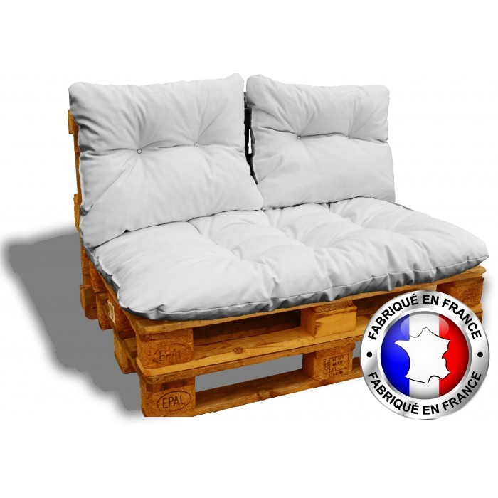 Kit coussins pour canape euro palettes 120x80...