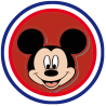 Pouf / Housse enfant Mickey Mouse