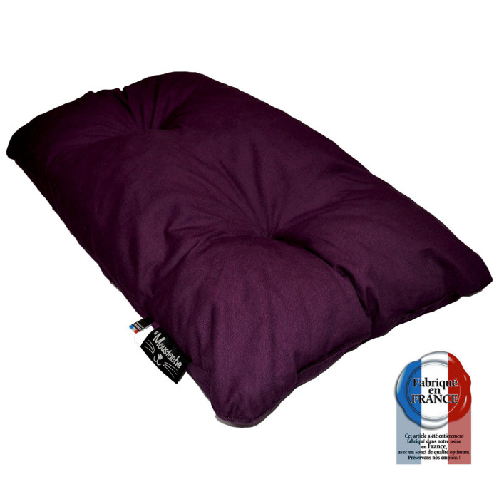 Coussin tapis matelas violet pour chien