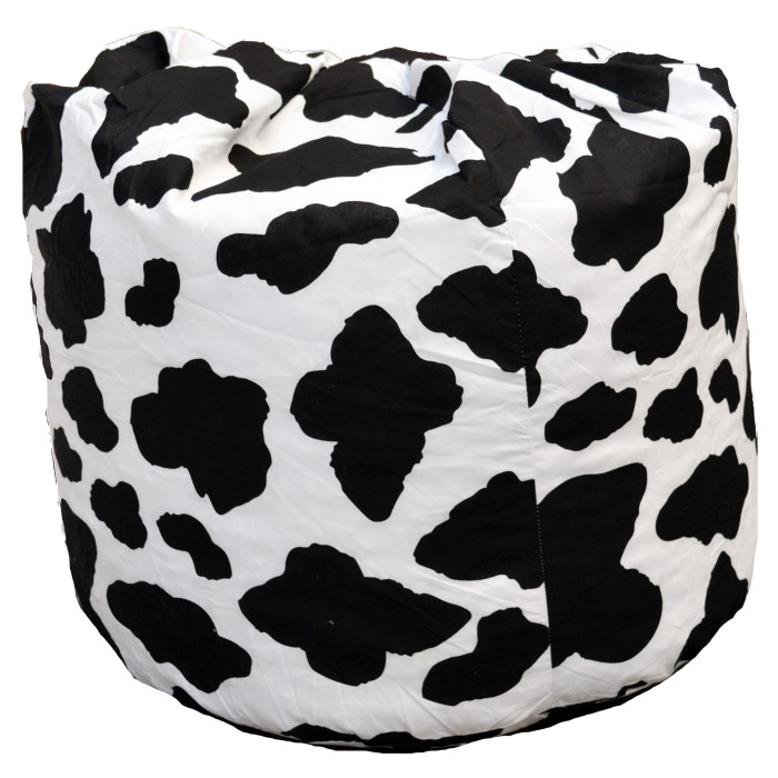 Pouf motifs vache