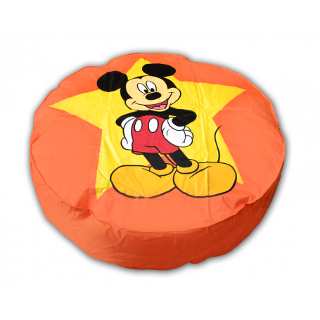 Housse pour pouf géant Mickey Mouse orange
