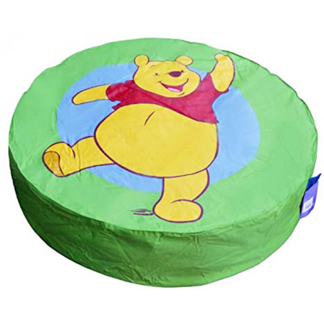 Housse pouf Winnie l'Ourson vert