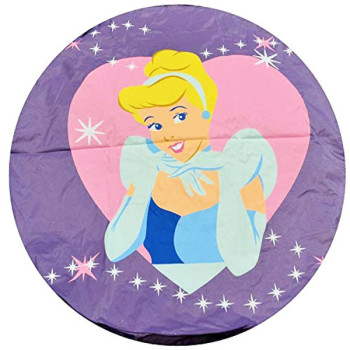 Housse pouf géant Disney Princess mauve 2
