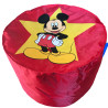 Pouf rouge Mickey Mouse ø 45 cm