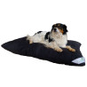 Coussin tapis matelas noir pour chien