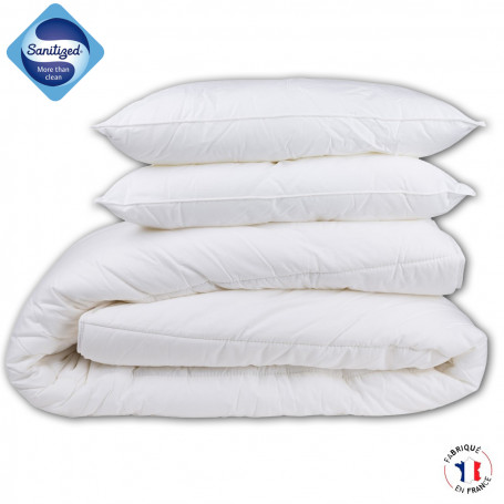 Pack literie couette et oreillers Pack literie couette et oreillers