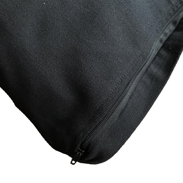 Housse pour coussin couleur noir