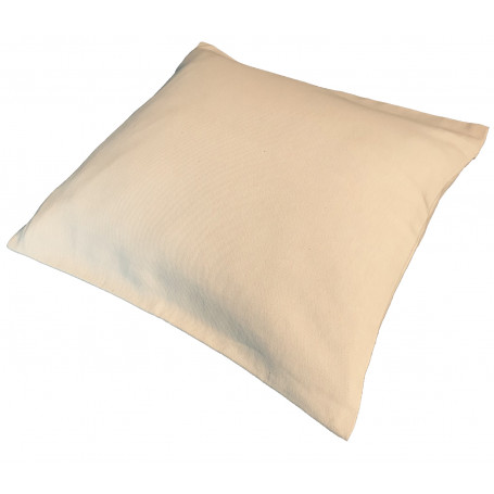 Housse pour coussin couleur lin