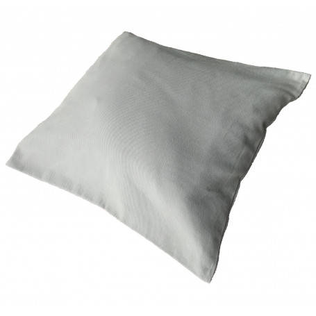 Housse pour coussin couleur gris