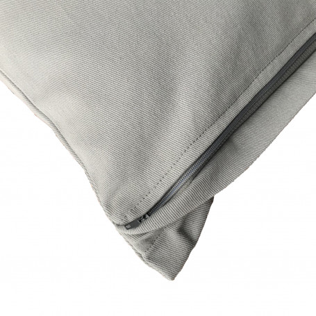 Housse pour coussin couleur gris