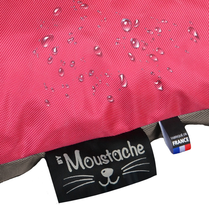 Coussin d'extérieur pour chien Taupe / Rose...