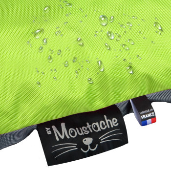 Coussin Chien Extérieur imperméable vert anis gris 105x60 2