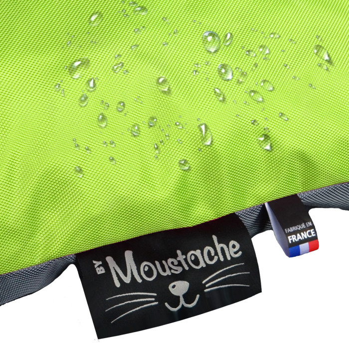 Coussin Chien Extérieur imperméable gris vert anis 105x60