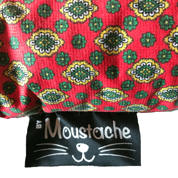 Coussin chat rouge provençal