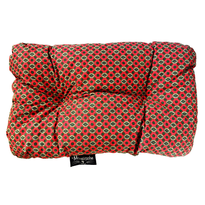 Coussin chat rouge provençal
