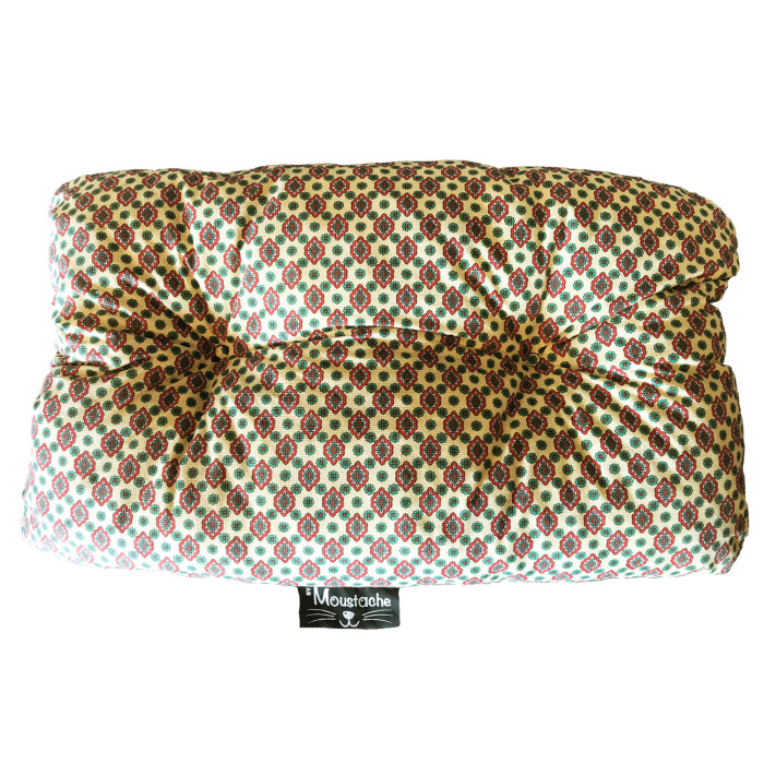 Coussin chat jaune provençal