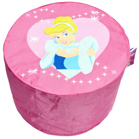 Choix B* - Pouf rose Princesse Disney ø 45 cm