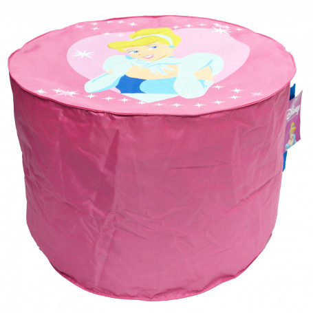 Choix B* - Pouf rose Princesse Disney ø 45 cm