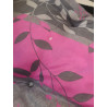 Choix B* - Coussin bain de soleil rose gris