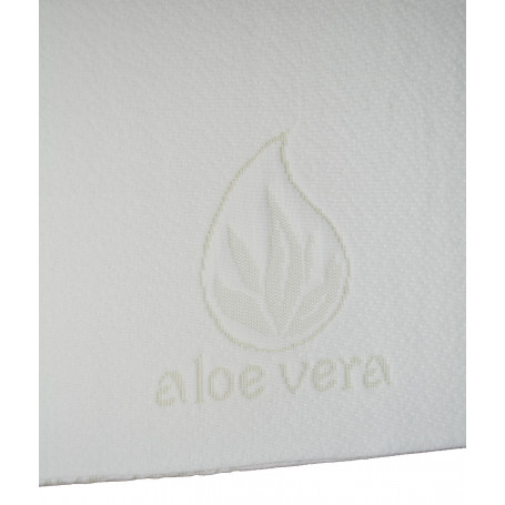 Matelas 160x200 cm aloe vera déhoussable