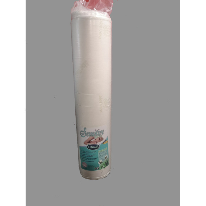 Matelas 140x190 cm Aloe vera déhoussable