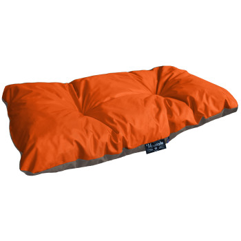 Coussin d'extérieur pour chien Taupe / Orange réversible... 2