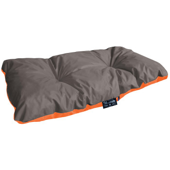 Coussin d'extérieur pour chien Taupe / Orange réversible...