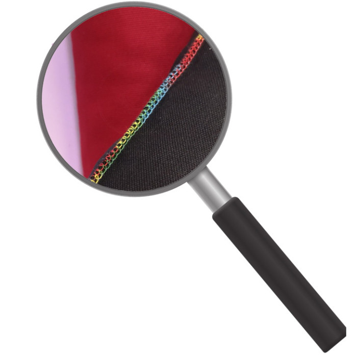 Bas de porte grand modèle tissu Bachette