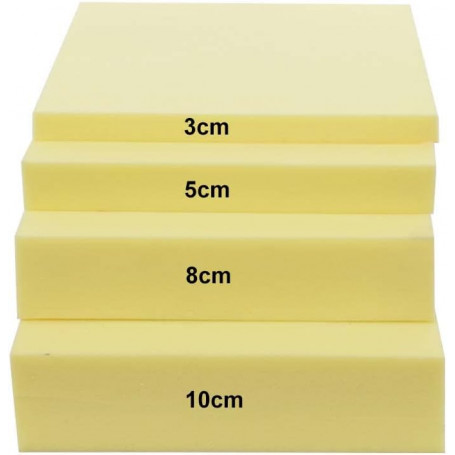 Coussin de banc/matelas/sol de rechange en mousse expansée