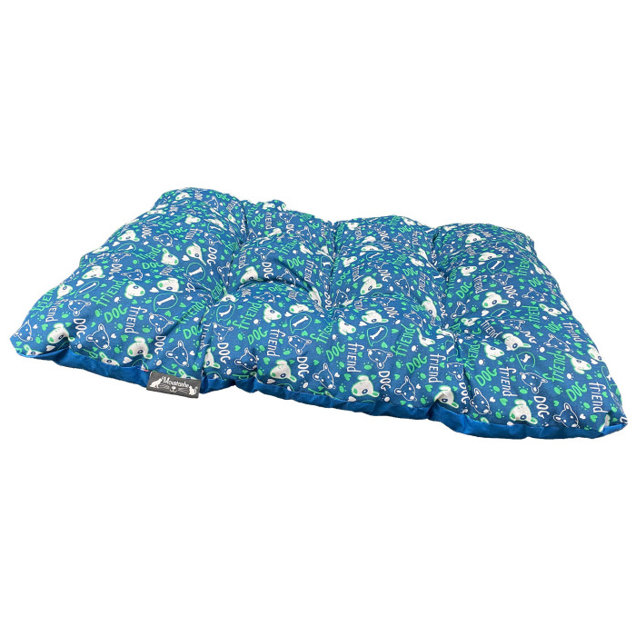 Coussin géant animaux Dog Friend bleu 130x80 cm