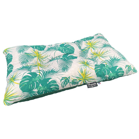 Coussin géant animaux fougères 130x80 cm