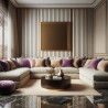 Mousse pour créer banquette salon marocain sedari