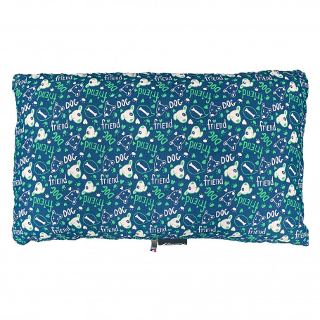 copy of Maxi coussin pour chien Dog Friend bleu 110x65 cm