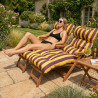 Coussin bain de soleil pas cher
