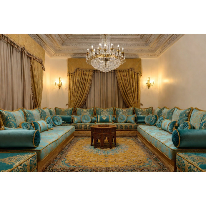Mousse banquette salon marocain 200x70 cm
