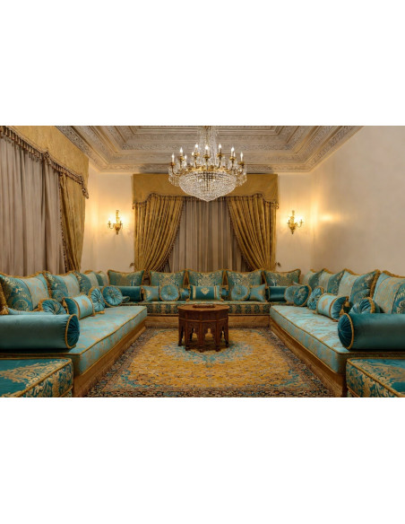 Mousse banquette salon marocain 200x70 cm
