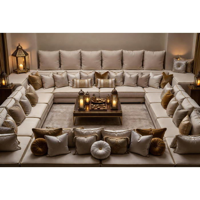Mousse banquette salon marocain sedari  200x70 cm