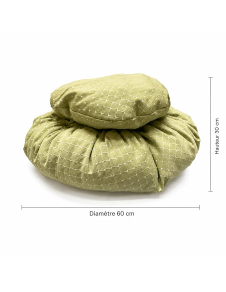 Dimensions de la Marmite norvégienne vert anis : 60 cm de diamètre