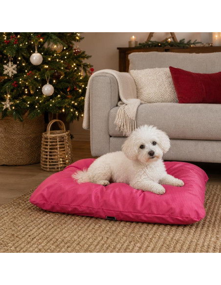 Petit coussin pour chien 60x65 cm déperlant intérieur/extérieur – Fabriqué en France
