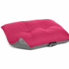 Coussin pour chien 60x65 réversible, face rose capitonnée de 2 points et face grise, By Moustache