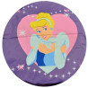 POUF DISNEY princesse geant 110 cm de diametre couleur mauve