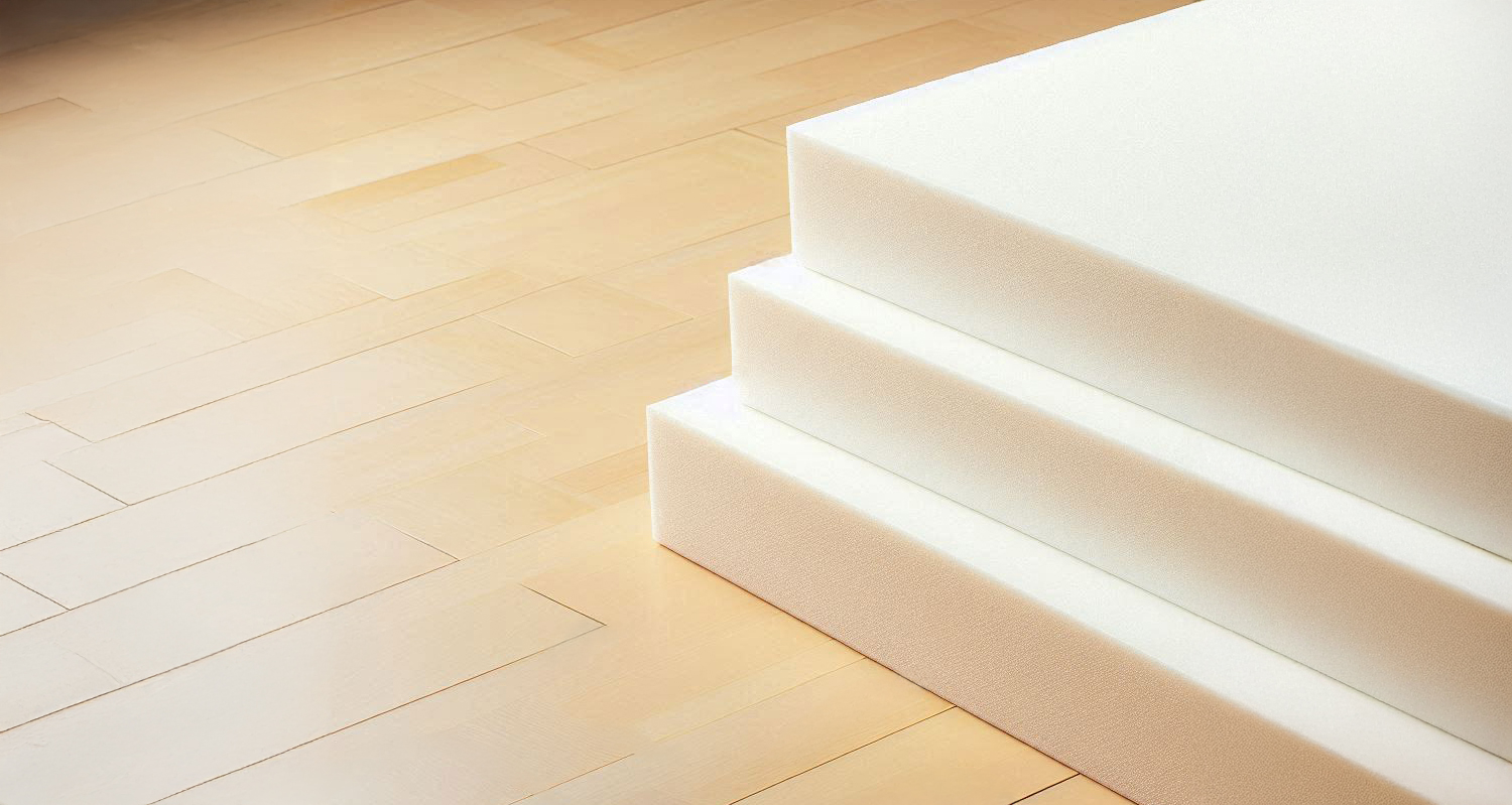 Mousse Haute Densité Pour Coussins Et Rembourrage - 50 Cm Carré, épaisseur 8 Cm, Blanche, Pour Intérieur/extérieur