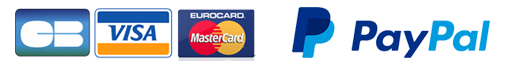 Paiements sécurisés cartes bancaires & Paypal