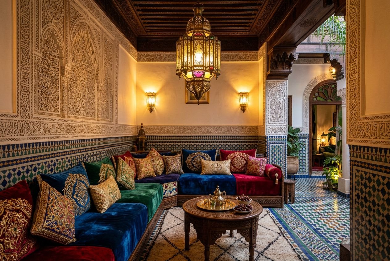Salon marocain luxe : découvrez nos plus beaux salons marocains